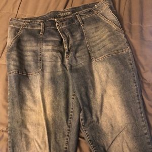 Plus size jeans